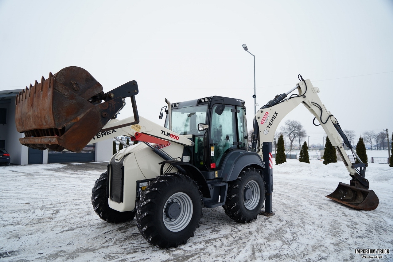 TEREX TLB 990 / KOPARKO-ŁADOWARKA / KOMPLET ŁYŻEK / 3 300 MTH / - Backhoe loader: picture 2 TEREX TLB 990 / KOPARKO-ŁADOWARKA / KOMPLET ŁYŻEK / 3 300 MTH / - Backhoe loader: picture 2