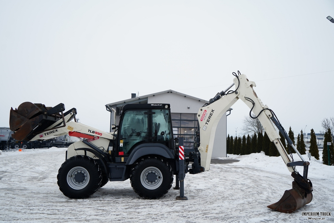 TEREX TLB 990 / KOPARKO-ŁADOWARKA / KOMPLET ŁYŻEK / 3 300 MTH / - Backhoe loader: picture 3 TEREX TLB 990 / KOPARKO-ŁADOWARKA / KOMPLET ŁYŻEK / 3 300 MTH / - Backhoe loader: picture 3