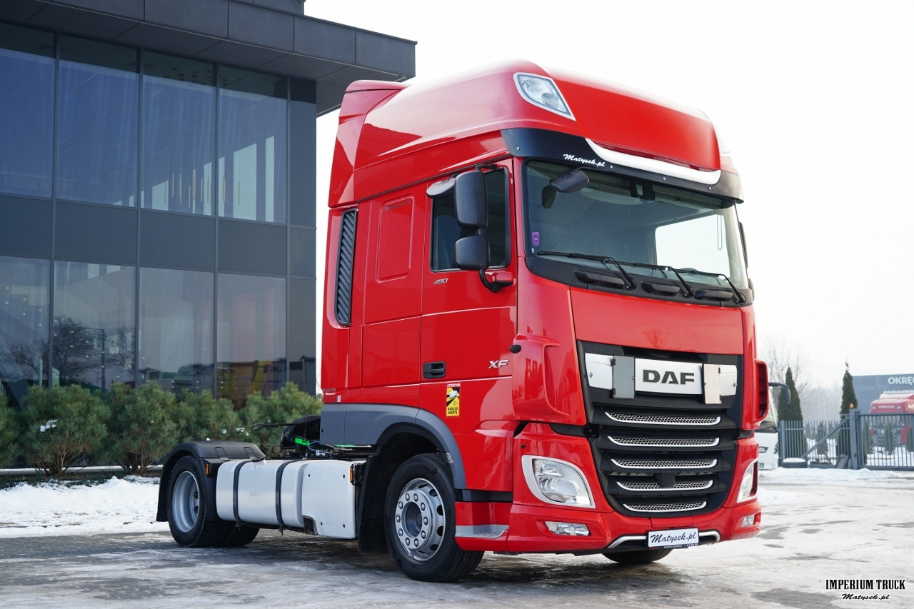 DAF XF 480 / LOW DECK / MEGA / REGULOWANE SIODŁO / 2021 / SSC / - Tractor unit: picture 1 DAF XF 480 / LOW DECK / MEGA / REGULOWANE SIODŁO / 2021 / SSC / - Tractor unit: picture 1