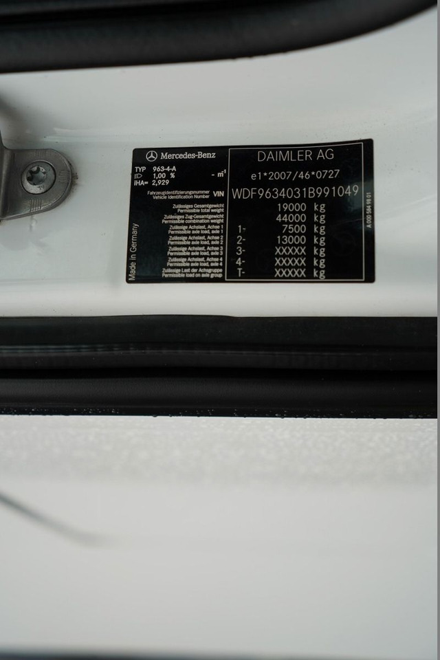 Tractor unit Mercedes-Benz ACTROS 1851 / HYDRAULIKA / STREAM SPACE / ALUFEL: picture 18