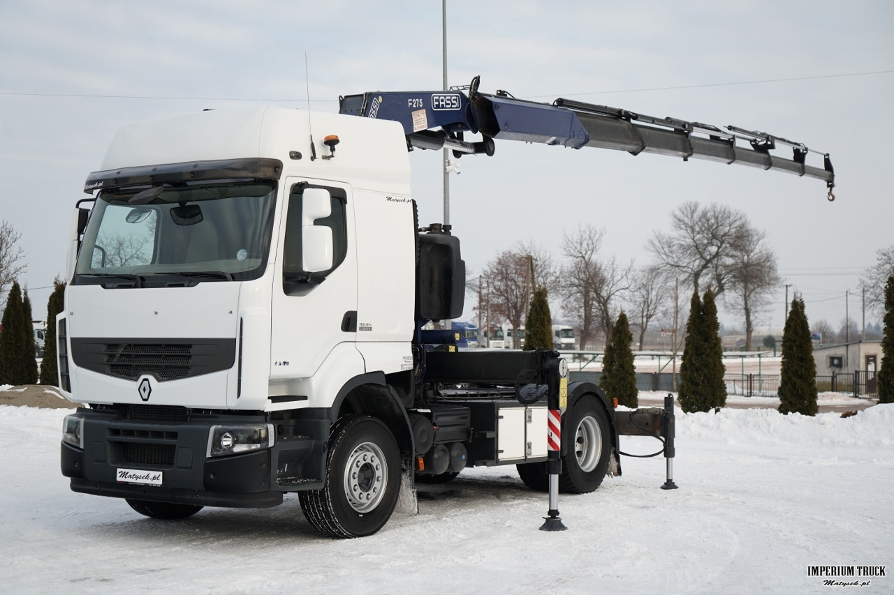 RENAULT PREMIUM LANDER 460 DXI / 4x2 / HDS FASSI F275A 2.6 / WYSIEG 17 m / STEROWANIE RADIOWE - Tractor unit, Crane truck: picture 3 RENAULT PREMIUM LANDER 460 DXI / 4x2 / HDS FASSI F275A 2.6 / WYSIEG 17 m / STEROWANIE RADIOWE - Tractor unit, Crane truck: picture 3