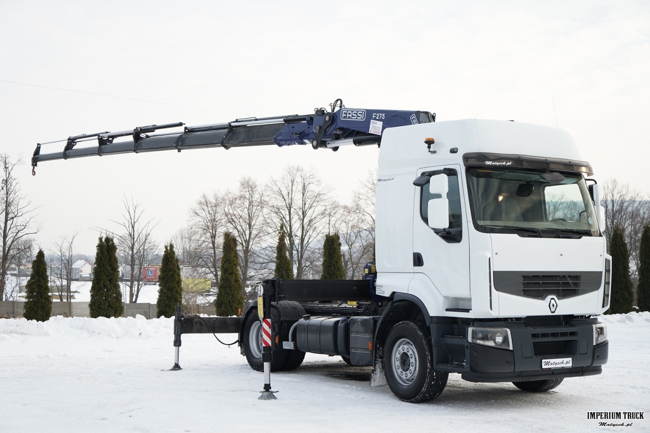 RENAULT PREMIUM LANDER 460 DXI / 4x2 / HDS FASSI F275A 2.6 / WYSIEG 17 m / STEROWANIE RADIOWE - Tractor unit, Crane truck: picture 2 RENAULT PREMIUM LANDER 460 DXI / 4x2 / HDS FASSI F275A 2.6 / WYSIEG 17 m / STEROWANIE RADIOWE - Tractor unit, Crane truck: picture 2