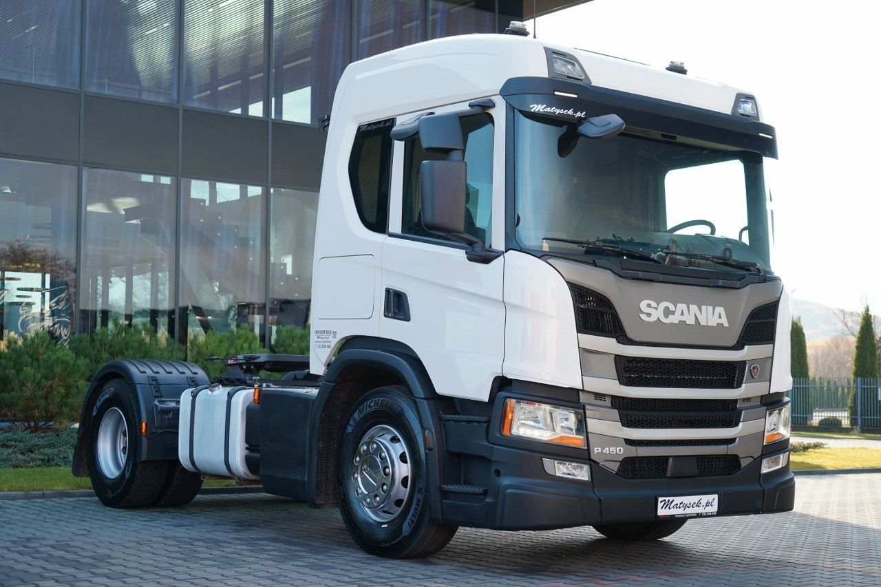 Scania P 450 / RETARDER / HYDRAULIKA / NISKA KABINA - Tractor unit: picture 4 Scania P 450 / RETARDER / HYDRAULIKA / NISKA KABINA - Tractor unit: picture 4