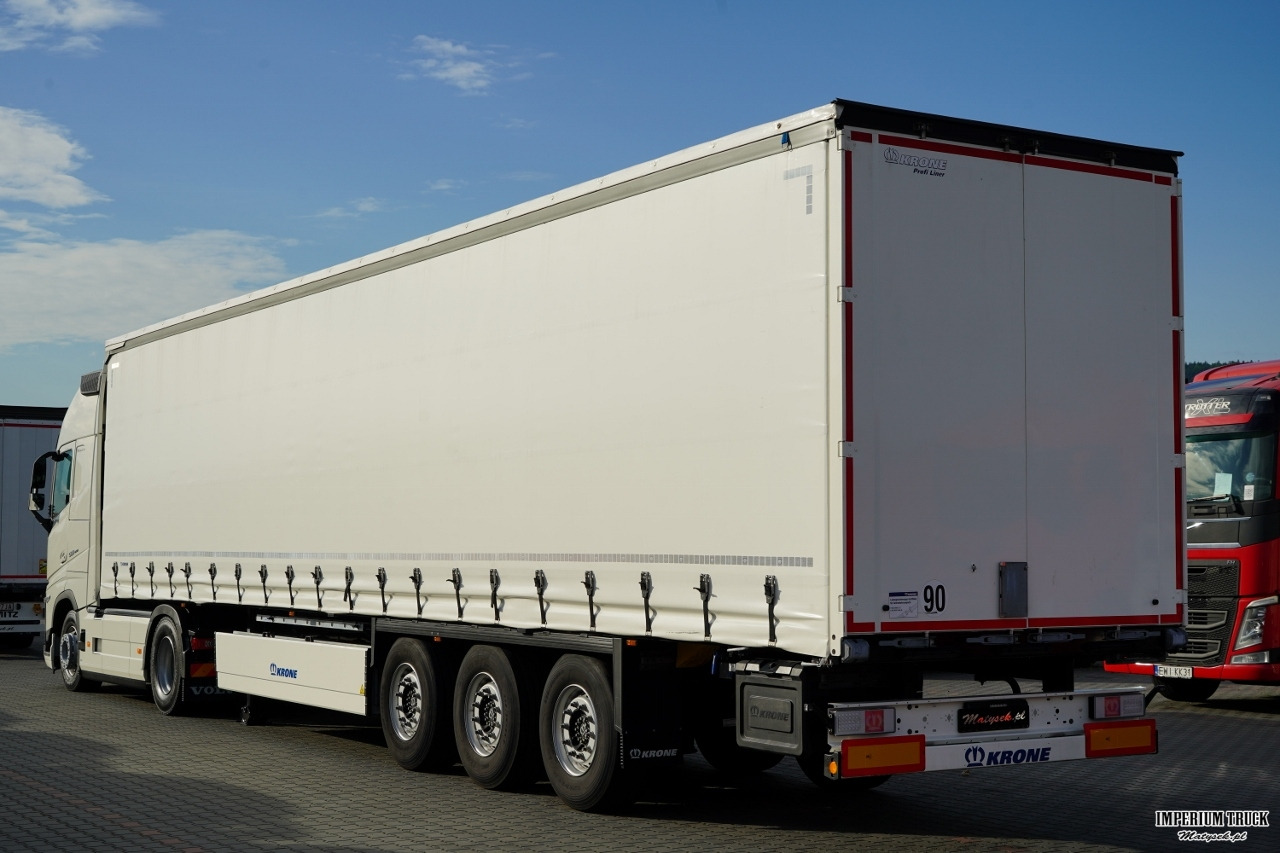VOLVO FH 500 / XXL / 2024 / KLIMA POSTOJOWA / SKÓRY / I-SHIFT + KRONE FIRANKA / 2024 ROK / KOSZ NA PALETY / 2 OSIE PODNOSZONE / MAŁO UŻYWANA / SPROWADZONA - Tractor unit, Curtainsider semi-trailer: picture 4 VOLVO FH 500 / XXL / 2024 / KLIMA POSTOJOWA / SKÓRY / I-SHIFT + KRONE FIRANKA / 2024 ROK / KOSZ NA PALETY / 2 OSIE PODNOSZONE / MAŁO UŻYWANA / SPROWADZONA - Tractor unit, Curtainsider semi-trailer: picture 4