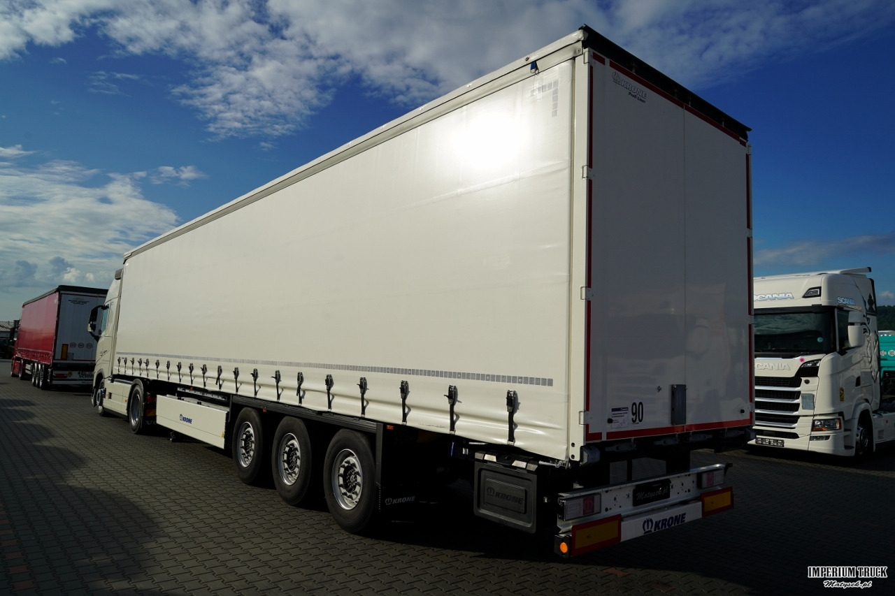 VOLVO FH 500 / XXL / 2024 / KLIMA POSTOJOWA / SKÓRY / I-SHIFT + KRONE FIRANKA / 2024 ROK / KOSZ NA PALETY / 2 OSIE PODNOSZONE / MAŁO UŻYWANA / SPROWADZONA - Tractor unit, Curtainsider semi-trailer: picture 3 VOLVO FH 500 / XXL / 2024 / KLIMA POSTOJOWA / SKÓRY / I-SHIFT + KRONE FIRANKA / 2024 ROK / KOSZ NA PALETY / 2 OSIE PODNOSZONE / MAŁO UŻYWANA / SPROWADZONA - Tractor unit, Curtainsider semi-trailer: picture 3