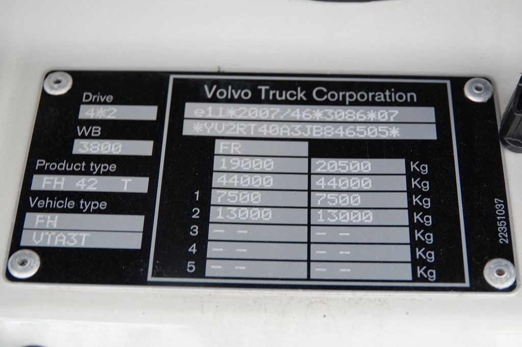 Tractor unit Volvo FH500 / I-FH 500/ NISKA KABINA / SPROWADZONY / E: picture 18