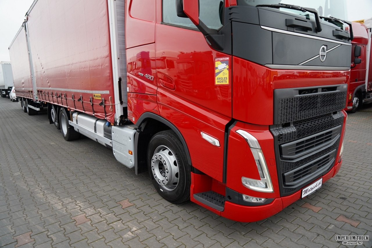VOLVO FH 460 / ZESTAW TANDEM / 120 M3 / PRZEJAZDOWY / I-SAVE / KLIMA POSTOJOWA / OŚ PODNOSZONA SKRĘTNA / WIELTON / PLANDEKA ZBROJONA - Curtainsider truck: picture 5 VOLVO FH 460 / ZESTAW TANDEM / 120 M3 / PRZEJAZDOWY / I-SAVE / KLIMA POSTOJOWA / OŚ PODNOSZONA SKRĘTNA / WIELTON / PLANDEKA ZBROJONA - Curtainsider truck: picture 5