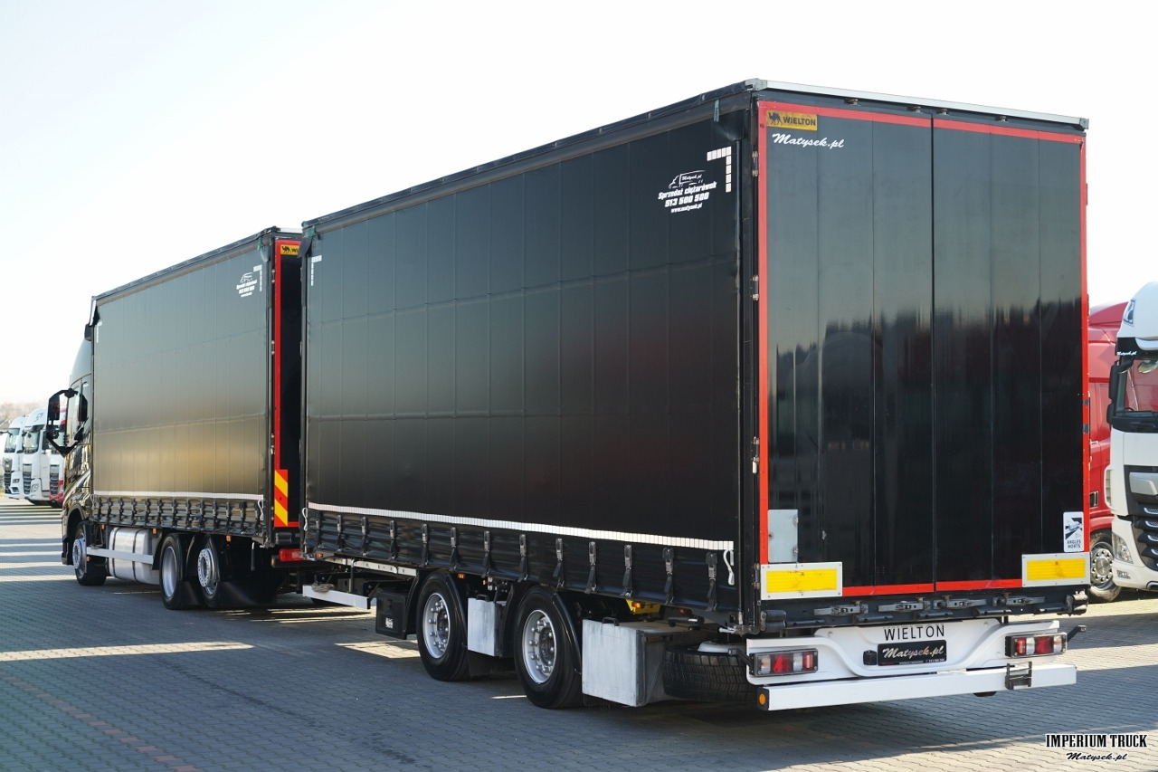 VOLVO FH 460 / ZESTAW TANDEM / 120 M3 / PRZEJAZDOWY / I-SAVE / KLIMA POSTOJOWA / OŚ PODNOSZONA SKRĘTNA / WIELTON - Curtainsider truck: picture 2 VOLVO FH 460 / ZESTAW TANDEM / 120 M3 / PRZEJAZDOWY / I-SAVE / KLIMA POSTOJOWA / OŚ PODNOSZONA SKRĘTNA / WIELTON - Curtainsider truck: picture 2