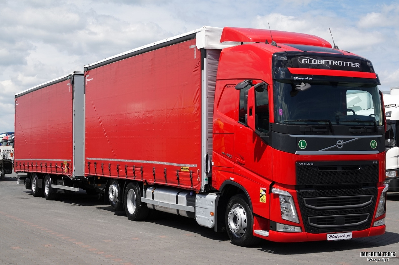 VOLVO FH 460 / ZESTAW TANDEM / 120 M3 / PRZEJAZDOWY / I-SAVE / KLIMA POSTOJOWA / PO ZŁOTYM KONTRAKCIE / 2021 ROK / - Curtainsider truck: picture 2 VOLVO FH 460 / ZESTAW TANDEM / 120 M3 / PRZEJAZDOWY / I-SAVE / KLIMA POSTOJOWA / PO ZŁOTYM KONTRAKCIE / 2021 ROK / - Curtainsider truck: picture 2