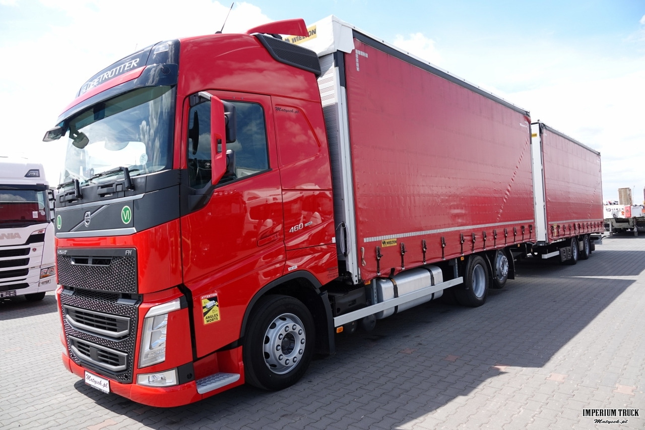 VOLVO FH 460 / ZESTAW TANDEM / 120 M3 / PRZEJAZDOWY / I-SAVE / KLIMA POSTOJOWA / PO ZŁOTYM KONTRAKCIE / 2021 ROK / - Curtainsider truck: picture 5 VOLVO FH 460 / ZESTAW TANDEM / 120 M3 / PRZEJAZDOWY / I-SAVE / KLIMA POSTOJOWA / PO ZŁOTYM KONTRAKCIE / 2021 ROK / - Curtainsider truck: picture 5