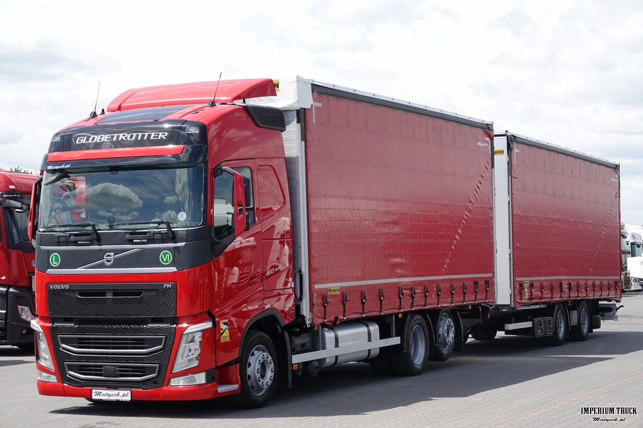 VOLVO FH 460 / ZESTAW TANDEM / 120 M3 / PRZEJAZDOWY / I-SAVE / KLIMA POSTOJOWA / PO ZŁOTYM KONTRAKCIE / 2021 ROK / - Curtainsider truck: picture 3 VOLVO FH 460 / ZESTAW TANDEM / 120 M3 / PRZEJAZDOWY / I-SAVE / KLIMA POSTOJOWA / PO ZŁOTYM KONTRAKCIE / 2021 ROK / - Curtainsider truck: picture 3