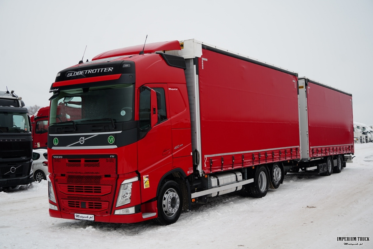 VOLVO FH 460 / ZESTAW TANDEM / 120 M3 / PRZEJAZDOWY / KLIMA POSTOJOWA / OŚ PODNOSZONA SKRĘTNA / WIELTON 2021 ROK / - Curtainsider truck: picture 3 VOLVO FH 460 / ZESTAW TANDEM / 120 M3 / PRZEJAZDOWY / KLIMA POSTOJOWA / OŚ PODNOSZONA SKRĘTNA / WIELTON 2021 ROK / - Curtainsider truck: picture 3