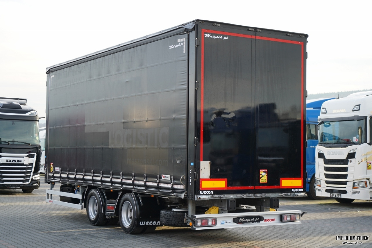 WECON / PRZYCZEPA - 7,7 M / TANDEM / PRZEJAZDOWA / SAF / 2023 ROK - Curtainsider trailer: picture 4 WECON / PRZYCZEPA - 7,7 M / TANDEM / PRZEJAZDOWA / SAF / 2023 ROK - Curtainsider trailer: picture 4