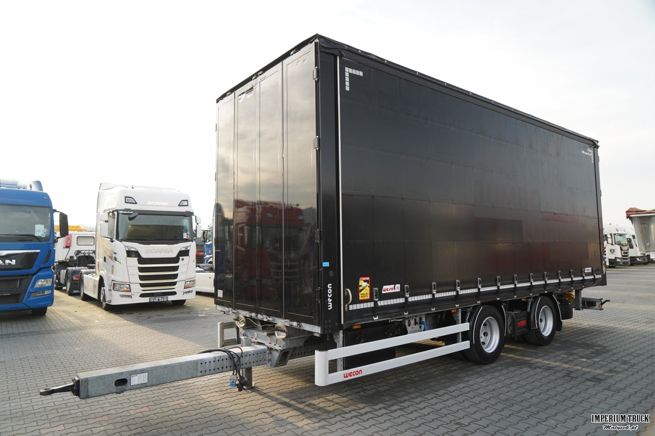 WECON / PRZYCZEPA - 7,7 M / TANDEM / PRZEJAZDOWA / SAF / 2023 ROK - Curtainsider trailer: picture 2 WECON / PRZYCZEPA - 7,7 M / TANDEM / PRZEJAZDOWA / SAF / 2023 ROK - Curtainsider trailer: picture 2