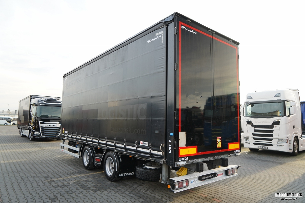 WECON / PRZYCZEPA - 7,7 M / TANDEM / PRZEJAZDOWA / SAF / 2023 ROK - Curtainsider trailer: picture 3 WECON / PRZYCZEPA - 7,7 M / TANDEM / PRZEJAZDOWA / SAF / 2023 ROK - Curtainsider trailer: picture 3