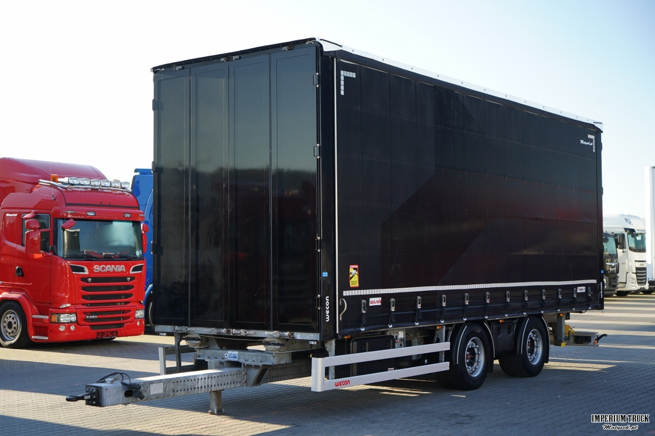 WECON / PRZYCZEPA - 7,7 M / TANDEM / PRZEJAZDOWA / ZAWIESIE DOKI DO WÓZKA / SAF / 2023 ROK - Curtainsider trailer: picture 1 WECON / PRZYCZEPA - 7,7 M / TANDEM / PRZEJAZDOWA / ZAWIESIE DOKI DO WÓZKA / SAF / 2023 ROK - Curtainsider trailer: picture 1