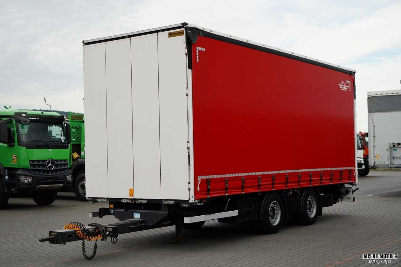 WIELTON / PRZYCZEPA - 7,7 M / TANDEM / PRZEJAZDOWA / 2021 ROK - Curtainsider trailer: picture 1 WIELTON / PRZYCZEPA - 7,7 M / TANDEM / PRZEJAZDOWA / 2021 ROK - Curtainsider trailer: picture 1