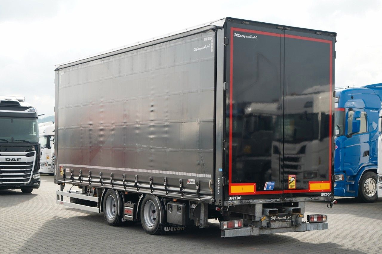 Wecon PRZYCZEPA - 7,7 M / TANDEM / PRZEJAZDOWA  / OŚ - Curtainsider trailer: picture 4 Wecon PRZYCZEPA - 7,7 M / TANDEM / PRZEJAZDOWA  / OŚ - Curtainsider trailer: picture 4