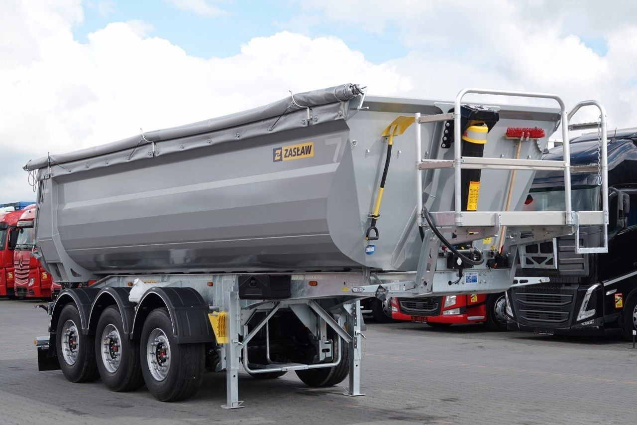 ZASŁAW WYWROTKA 26 m3 / FABRYCZNIE NOWA / STALOWA / RYN - Tipper semi-trailer: picture 1 ZASŁAW WYWROTKA 26 m3 / FABRYCZNIE NOWA / STALOWA / RYN - Tipper semi-trailer: picture 1