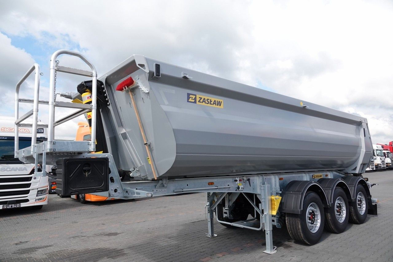 ZASŁAW WYWROTKA 26 m3 / FABRYCZNIE NOWA / STALOWA / RYN - Tipper semi-trailer: picture 4 ZASŁAW WYWROTKA 26 m3 / FABRYCZNIE NOWA / STALOWA / RYN - Tipper semi-trailer: picture 4