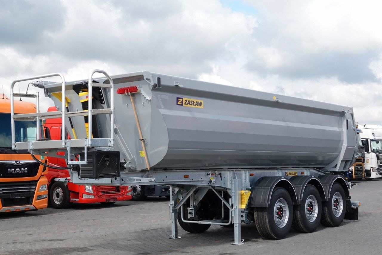ZASŁAW WYWROTKA 26 m3 / FABRYCZNIE NOWA / STALOWA / RYN - Tipper semi-trailer: picture 3 ZASŁAW WYWROTKA 26 m3 / FABRYCZNIE NOWA / STALOWA / RYN - Tipper semi-trailer: picture 3