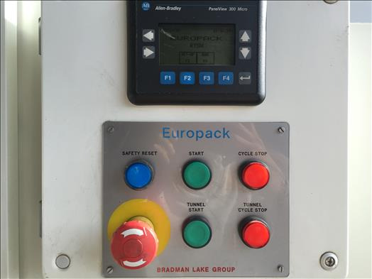 Packaging machinery GEI Europack Compact RTSW automatic sleeve wrapper: picture 7