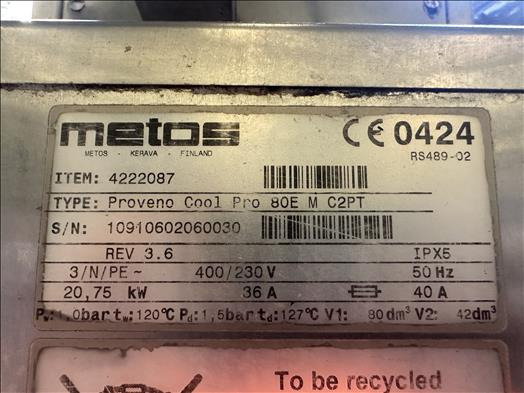 Food processing equipment Metos Proveno Coolpro 80E Combi kettle: picture 7