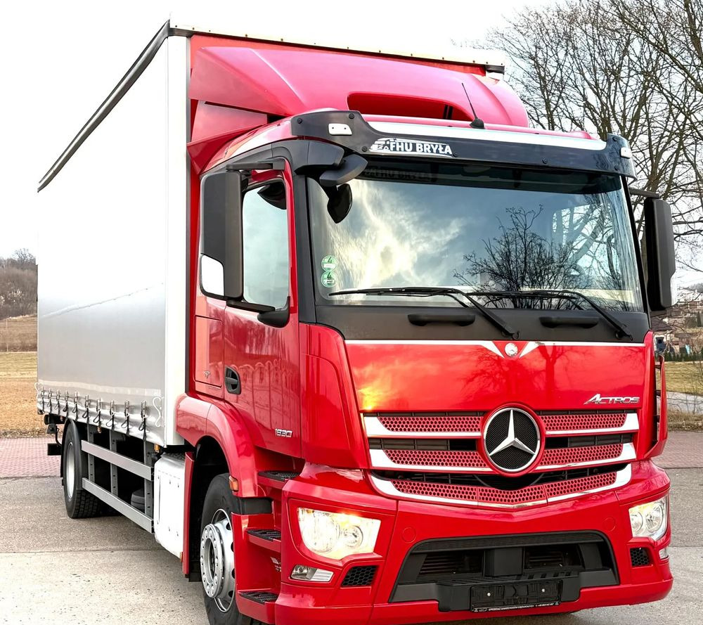 Mercedes-Benz ACTROS 1830/1827/1832/FIRANKA/WINDA/18 EUROPALET/AUTOMAT/Z NIEMIEC/2017/DUŻA ŁADOWNOŚĆ - Curtainsider truck: picture 2 Mercedes-Benz ACTROS 1830/1827/1832/FIRANKA/WINDA/18 EUROPALET/AUTOMAT/Z NIEMIEC/2017/DUŻA ŁADOWNOŚĆ - Curtainsider truck: picture 2