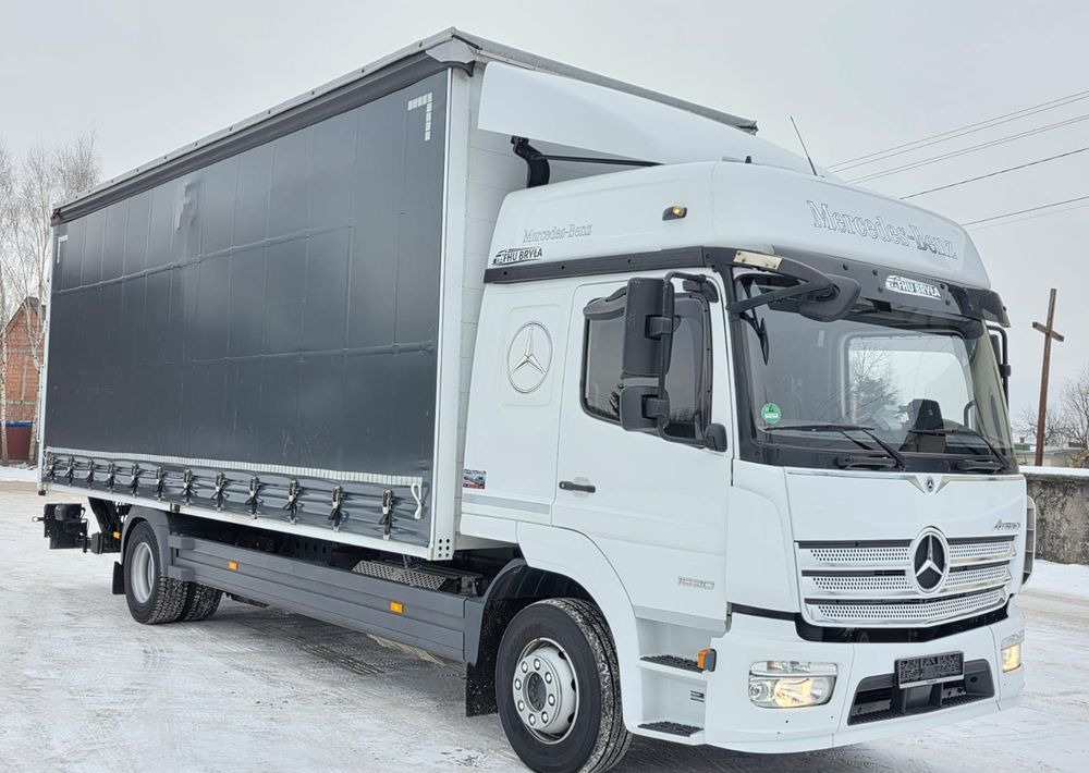 Mercedes-Benz ATEGO 1530 / FIRANKA / WINDA / E6 / 12.2022. / JAK NOWY / 18 EURO PALET / SPROWADZONY / GLOB / SYPIALKA / NISKI PRZEBIEG - Curtainsider truck: picture 2 Mercedes-Benz ATEGO 1530 / FIRANKA / WINDA / E6 / 12.2022. / JAK NOWY / 18 EURO PALET / SPROWADZONY / GLOB / SYPIALKA / NISKI PRZEBIEG - Curtainsider truck: picture 2