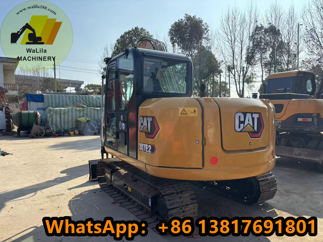 Mini excavator CAT 307E Caterpillar 307E2: picture 8