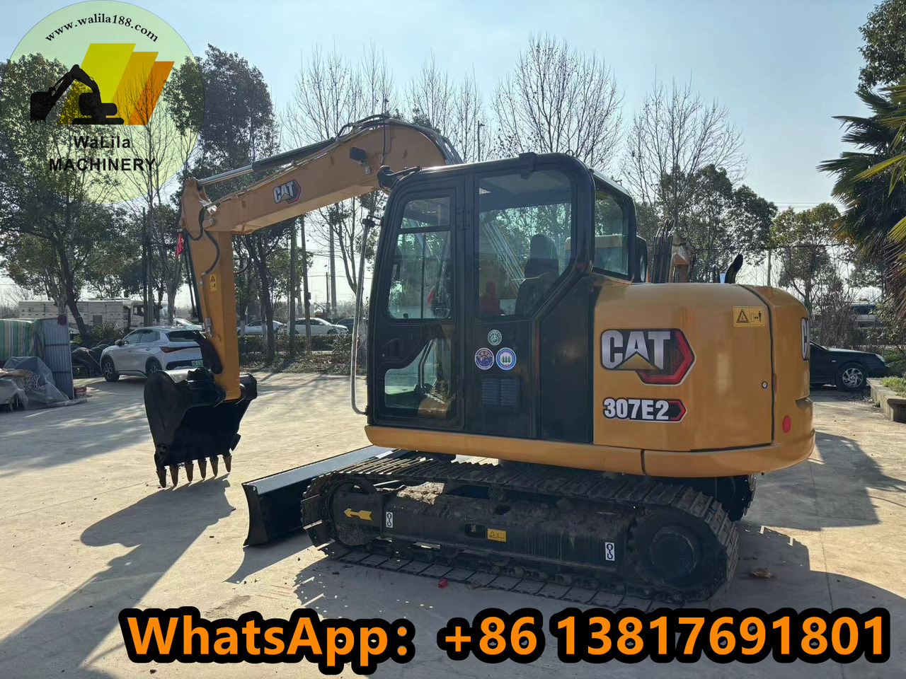 Mini excavator CAT 307E Caterpillar 307E2: picture 9