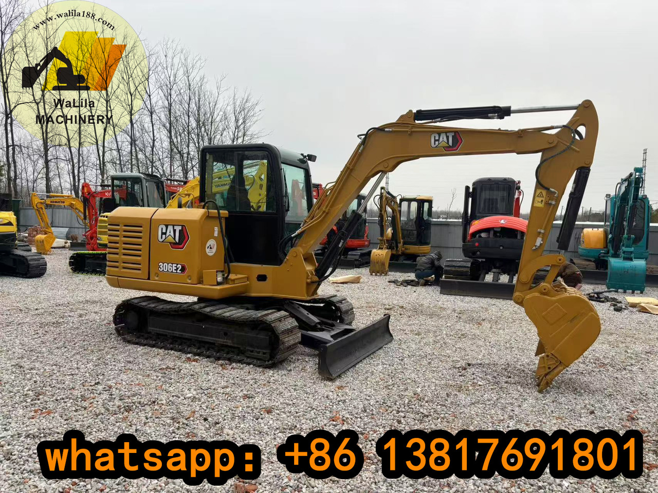 CATERPILLAR 306E2 - Mini excavator: picture 1 CATERPILLAR 306E2 - Mini excavator: picture 1