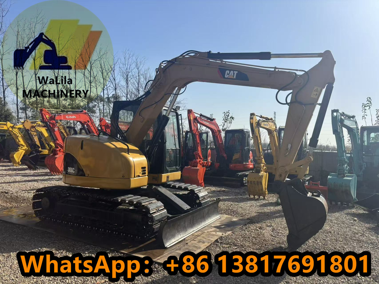 CATERPILLAR CAT308CCR - Mini excavator: picture 2 CATERPILLAR CAT308CCR - Mini excavator: picture 2