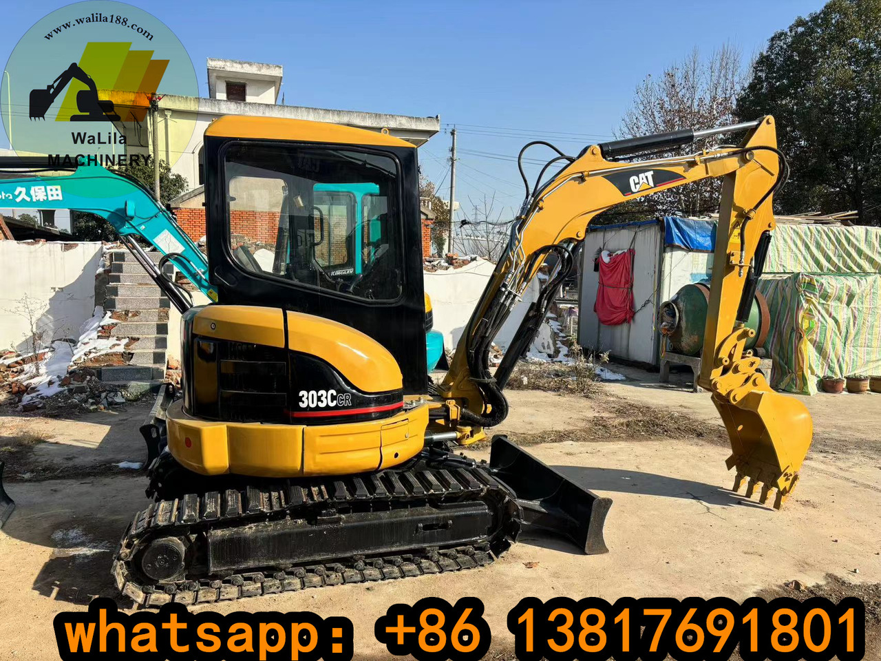 CATERPILLAR Caterpillar CAT303C Mini Excavator - Mini excavator: picture 1 CATERPILLAR Caterpillar CAT303C Mini Excavator - Mini excavator: picture 1