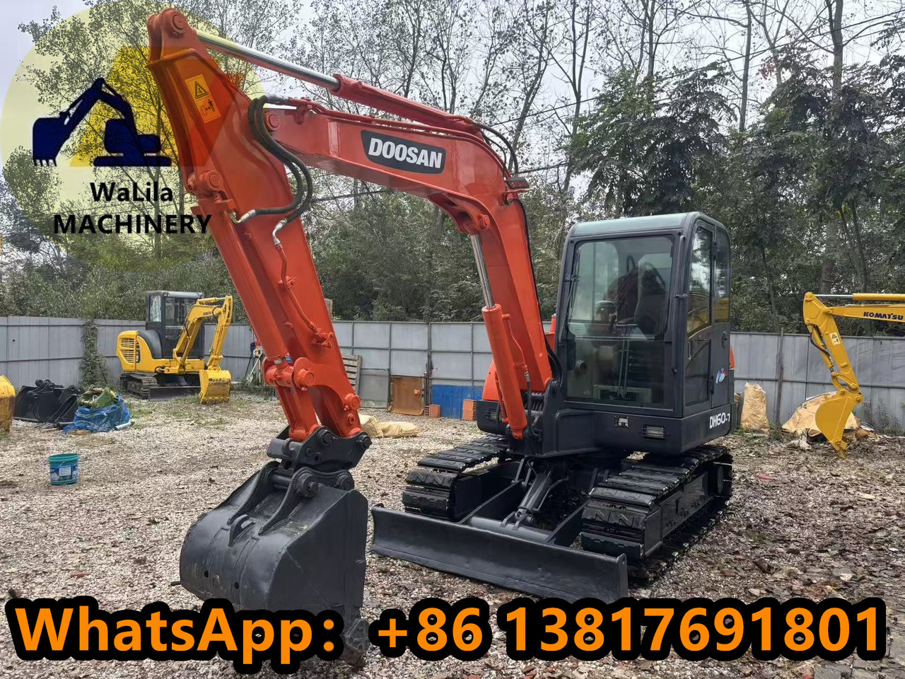DOOSAN DH60 - Mini excavator: picture 4 DOOSAN DH60 - Mini excavator: picture 4