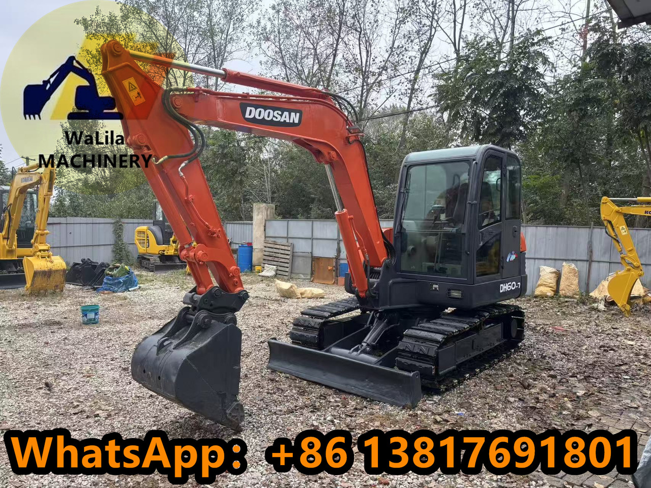 DOOSAN DH60 - Mini excavator: picture 5 DOOSAN DH60 - Mini excavator: picture 5