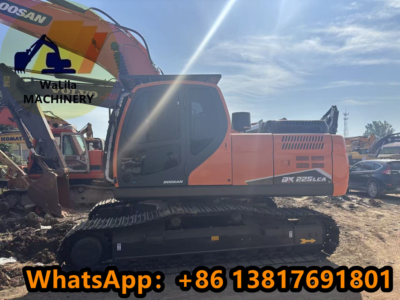 DOOSAN DX225LCA - Crawler excavator: picture 3 DOOSAN DX225LCA - Crawler excavator: picture 3