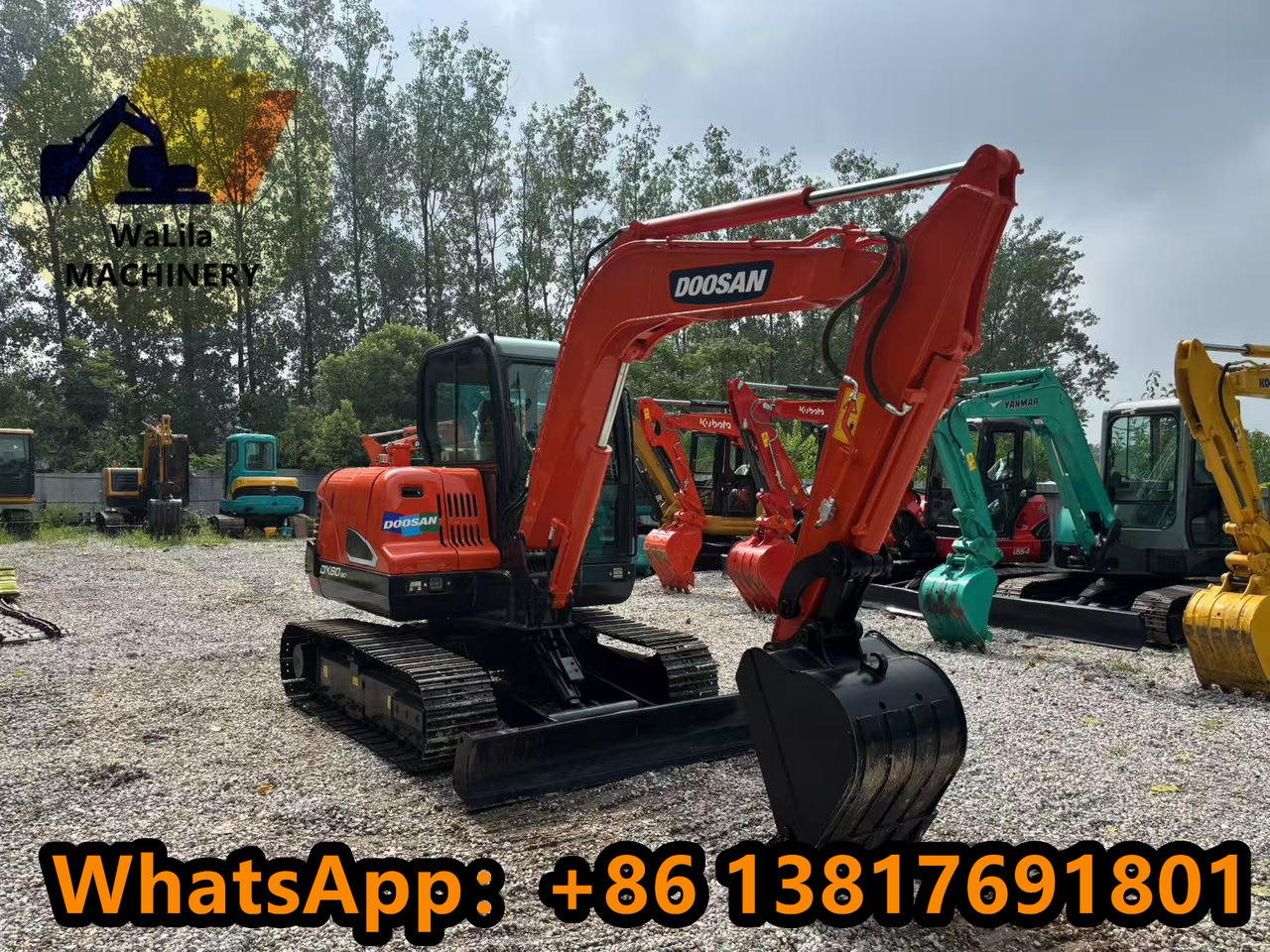 DOOSAN DX60-9 - Mini excavator: picture 2 DOOSAN DX60-9 - Mini excavator: picture 2