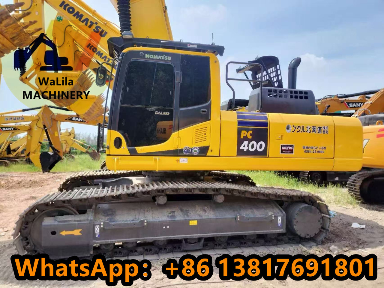 KOMATSU PC400-8 - Crawler excavator: picture 3 KOMATSU PC400-8 - Crawler excavator: picture 3