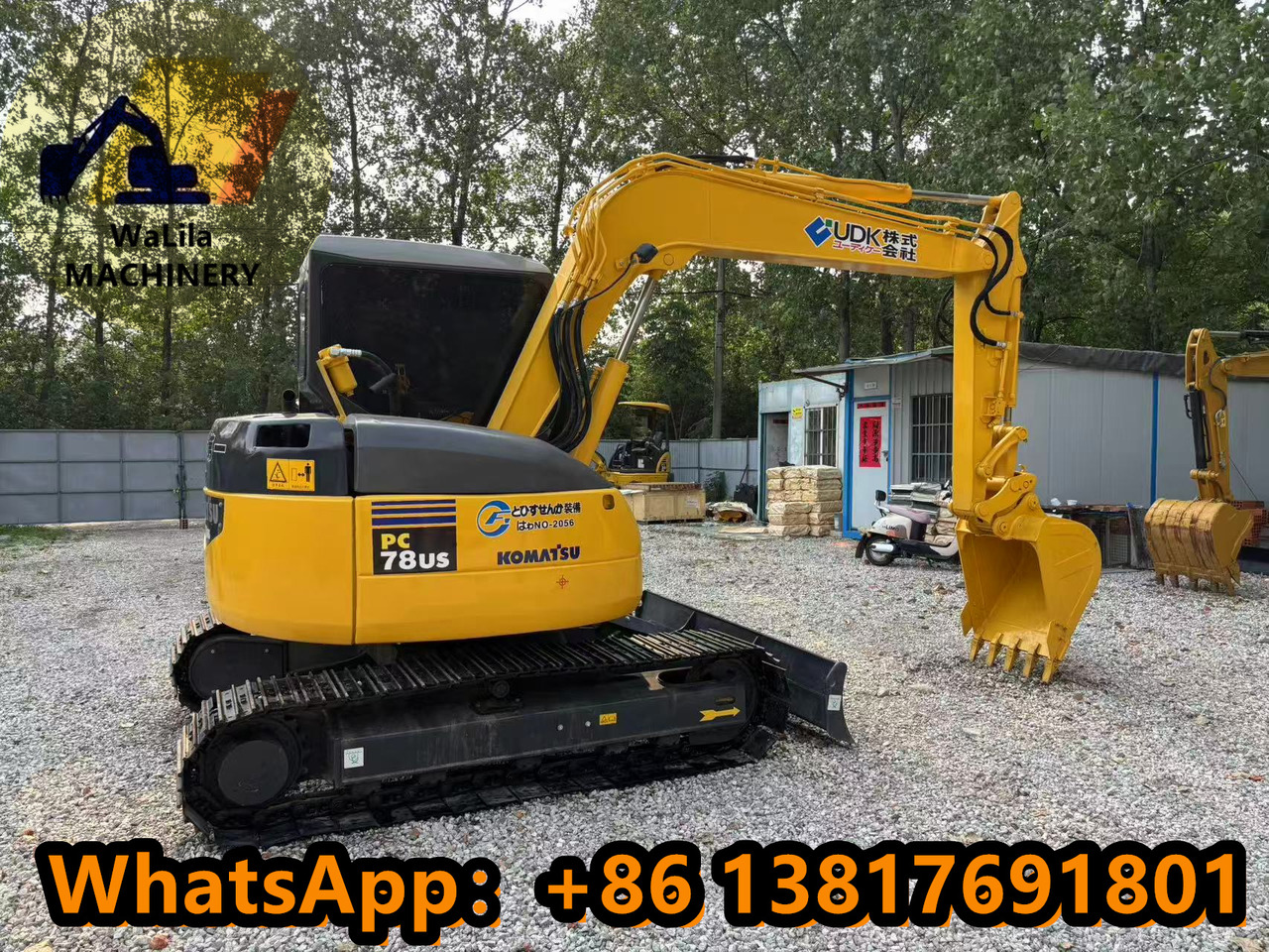 KOMATSU PC78-6 - Mini excavator: picture 1 KOMATSU PC78-6 - Mini excavator: picture 1