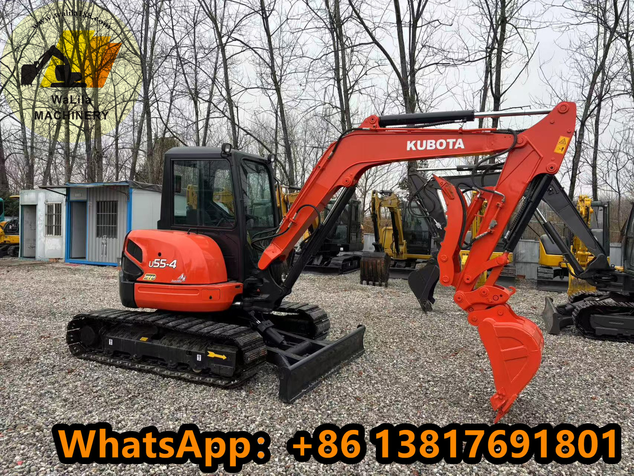 KUBOTA U55-4 - Mini excavator: picture 4 KUBOTA U55-4 - Mini excavator: picture 4