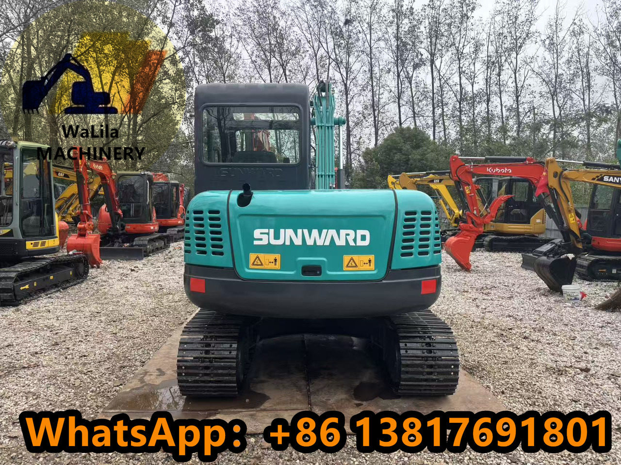 SUNWARD SWE80E9 - Mini excavator: picture 3 SUNWARD SWE80E9 - Mini excavator: picture 3