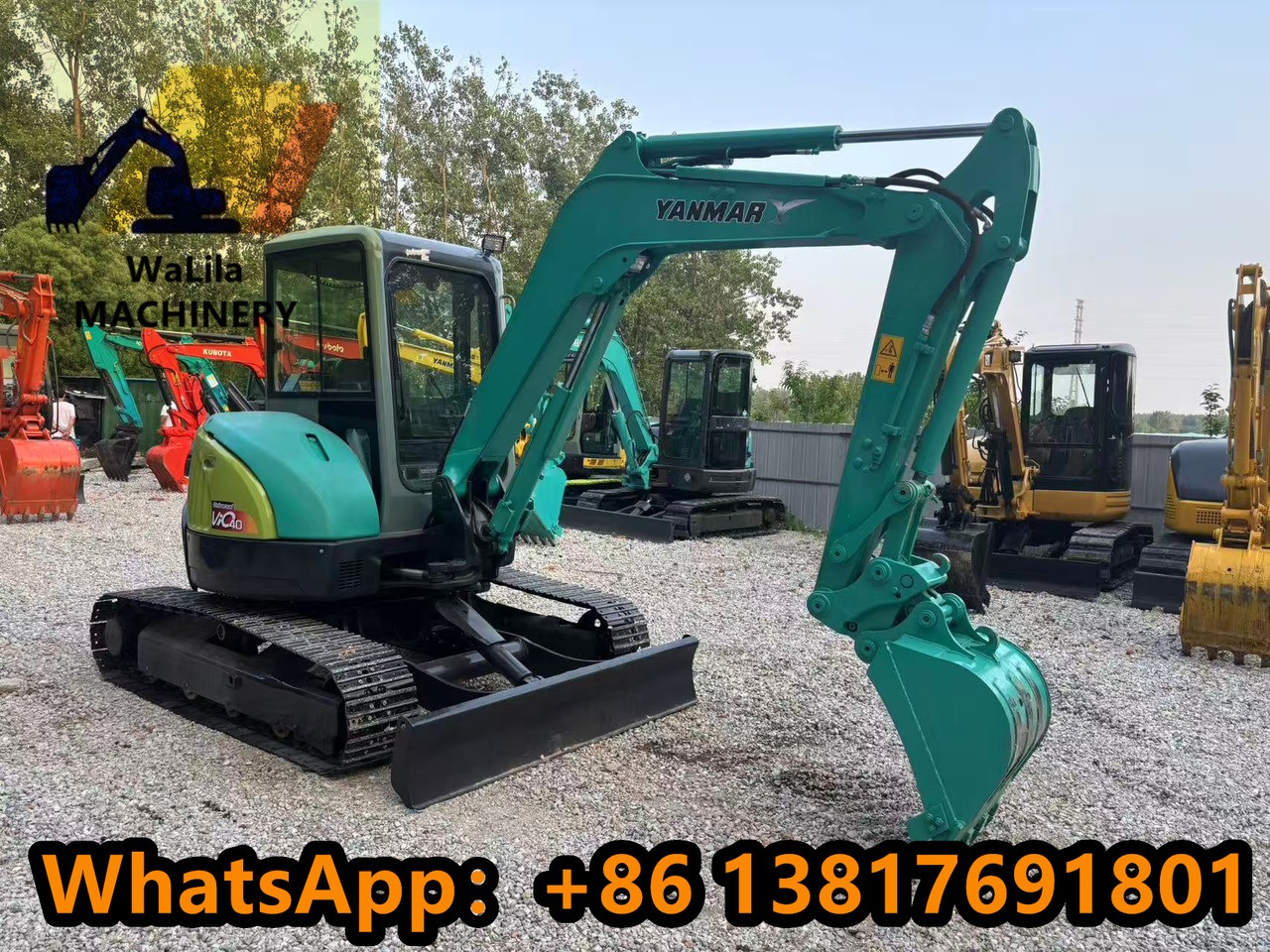 YANMAR VIO40 - Mini excavator: picture 2 YANMAR VIO40 - Mini excavator: picture 2