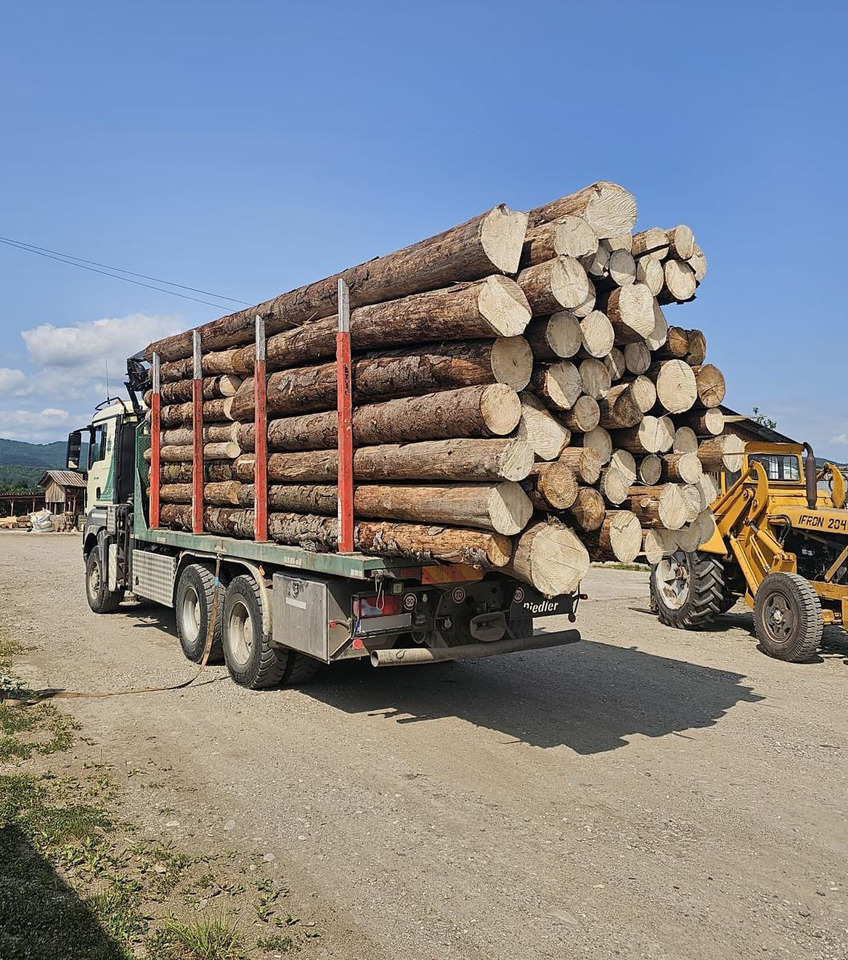 MAN 33.480 6x6 - Logging truck: picture 4 MAN 33.480 6x6 - Logging truck: picture 4