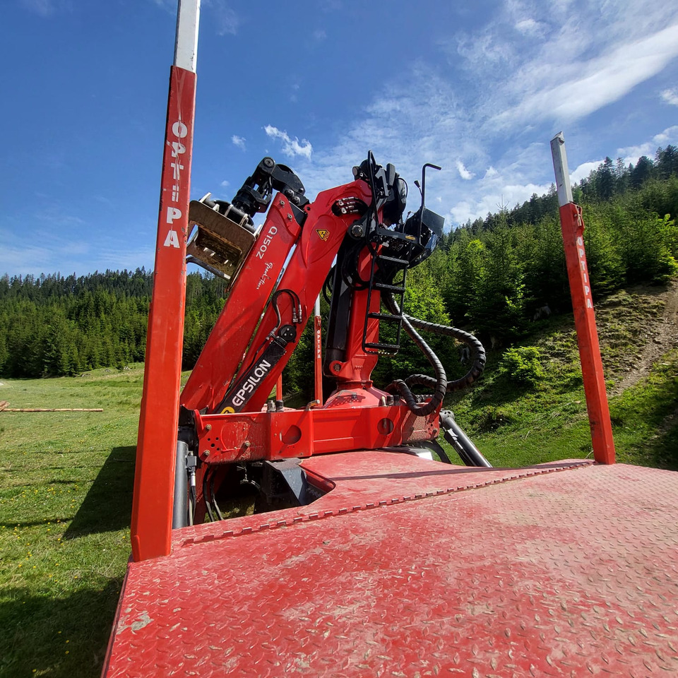 Logging truck, Crane truck for transportation of timber VOLVO FMX 500: picture 12