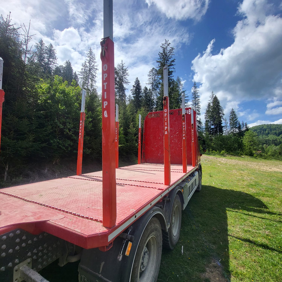 Logging truck, Crane truck for transportation of timber VOLVO FMX 500: picture 13