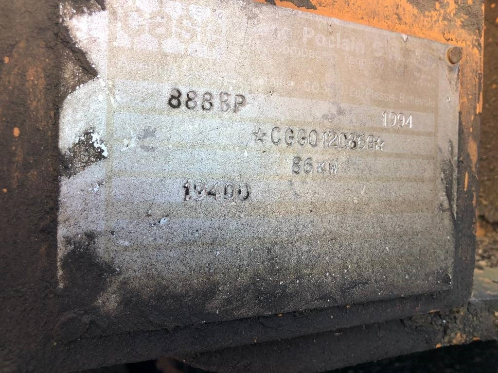Case Poclain 888BP FOR PARTS  - Wheel excavator: picture 4 Case Poclain 888BP FOR PARTS  - Wheel excavator: picture 4