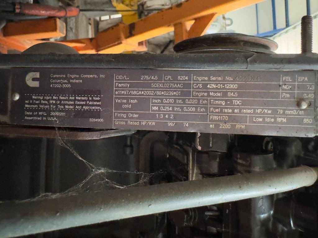 Cummins B 4.5 ENGINE - Engine for Construction machinery: picture 2 Cummins B 4.5 ENGINE - Engine for Construction machinery: picture 2