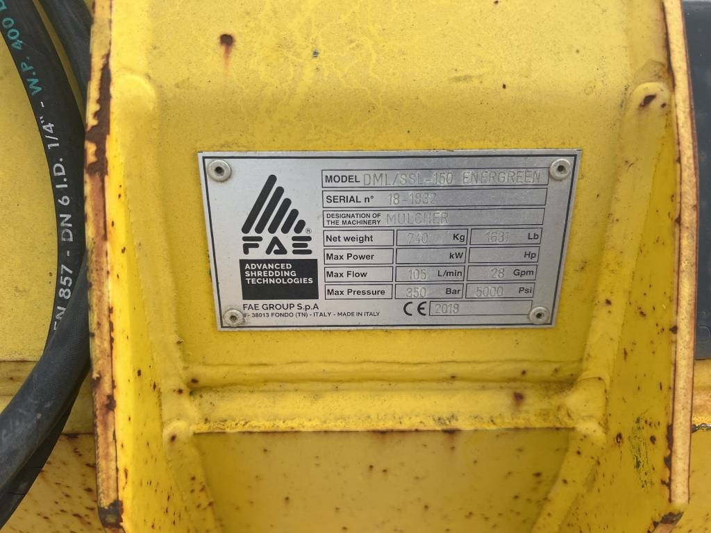 FAE DML-SSL150 - Forestry mulcher: picture 4 FAE DML-SSL150 - Forestry mulcher: picture 4