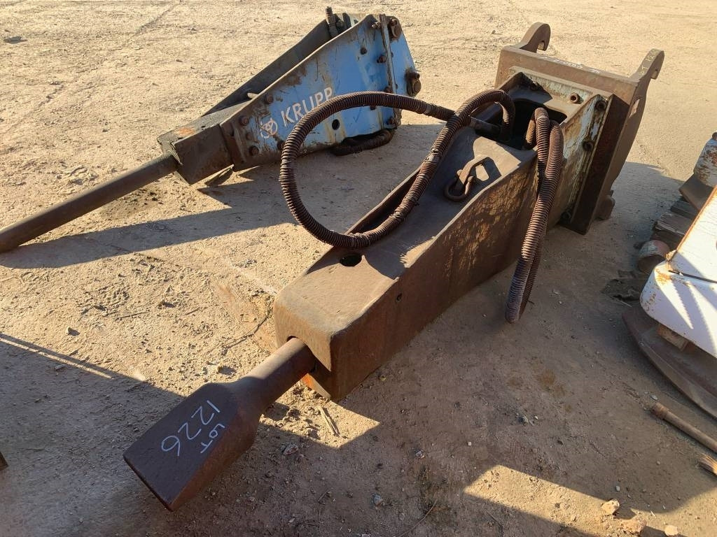 Krupp HM 500 - Hydraulic hammer for Construction machinery: picture 1 Krupp HM 500 - Hydraulic hammer for Construction machinery: picture 1